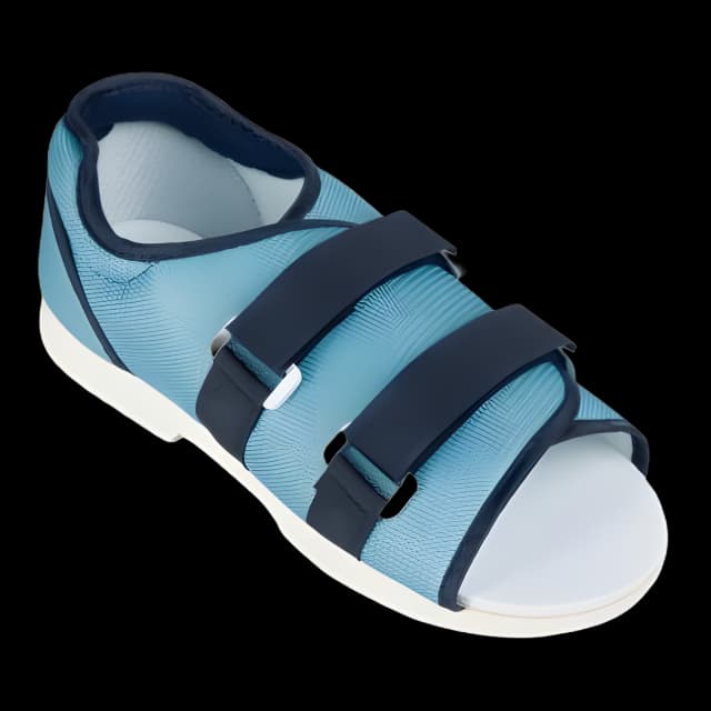 Mesh Top Post-Op Shoe Small Male Blue