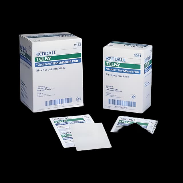 Non-Adherent Dressing Telfa™ Ouchless 3 X 8 Inch NonSterile Rectangle