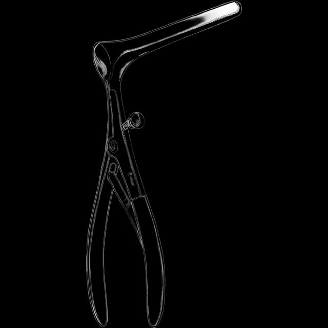 Nasal Speculum Sklar® Cottle 6 Inch Length Stainless Steel Reusable 51 mm Blades