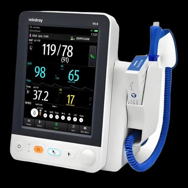 Vital Sign Monitor Mindray VS8 Monitor NIBP, Pulse Rate Masimo Spo2 Battery Operated