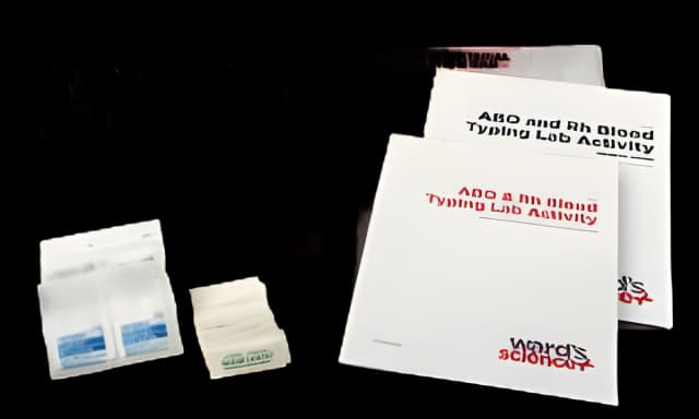 ABO/Rh Blood Typing Educational Kit for Students
