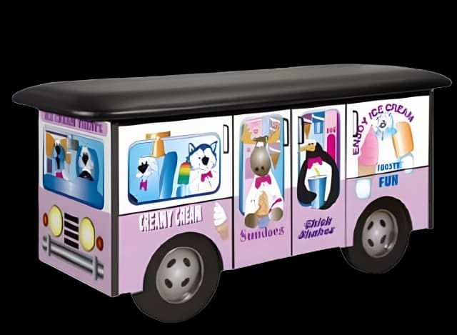 Pediatric Exam Table Fun Series Fixed Height - 7070