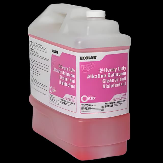 Ecolab® 66 Alkaline Bathroom Cleaner - 2.5 gal