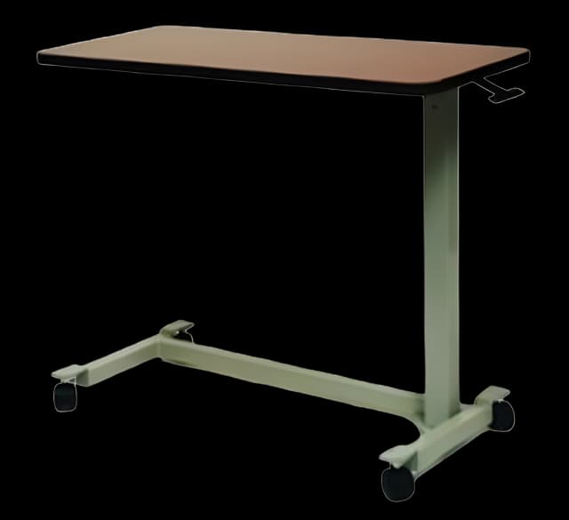 Overbed Table Non-Tilt Automatic Lift / Infinite Stop 21 to 32 Inch Height Range - A860053