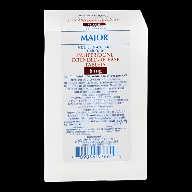 Buy Paliperidone 6mg Tablet - Treat Schizophrenia