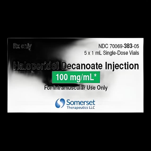 Haloperidol Decanoate 100mg/mL Injection - Somerset Therapeutics