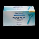 Personal Razor with Lubricating Strip DawnMist® Triple Play™ Single Edge Triple Blade NonSterile Disposable