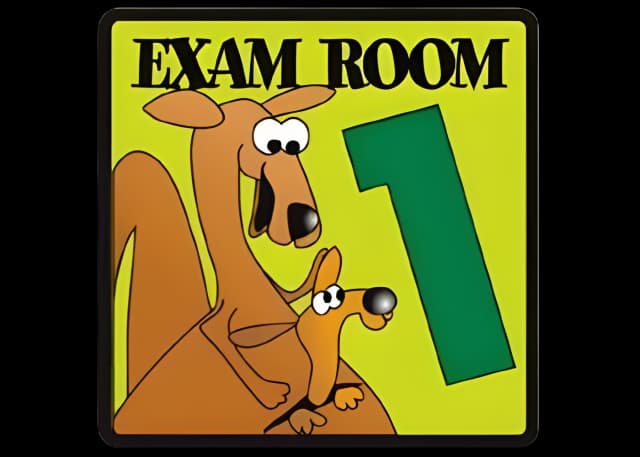 Door Sign Room Sign Clinton™ Exam Room 1 - EX 1