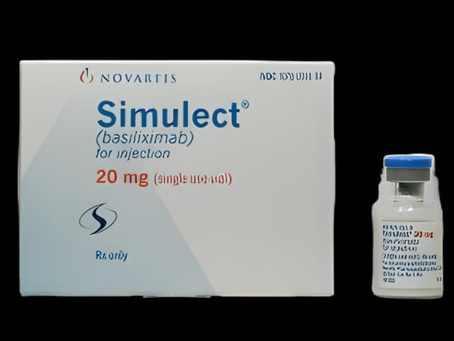 Simulect® Basiliximab, Preservative Free 20 mg Injection Single-Dose Vial 6 mL