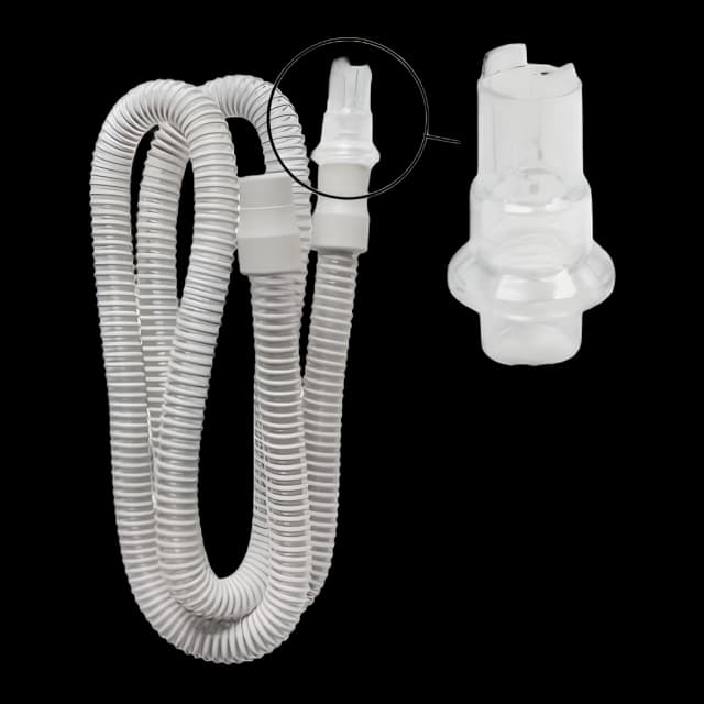 Ventilator Circuit Corrugated Tube 72 Inch Tube Single Limb Adult Without Breathing Bag Single Patient Use Passive Circuit - VC1000