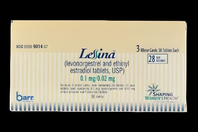 Lessina® Levonorgestrel / Ethinyl Estradiol 0.1 mg - 0.02 mg Tablet Blister Pack 84 Tablets