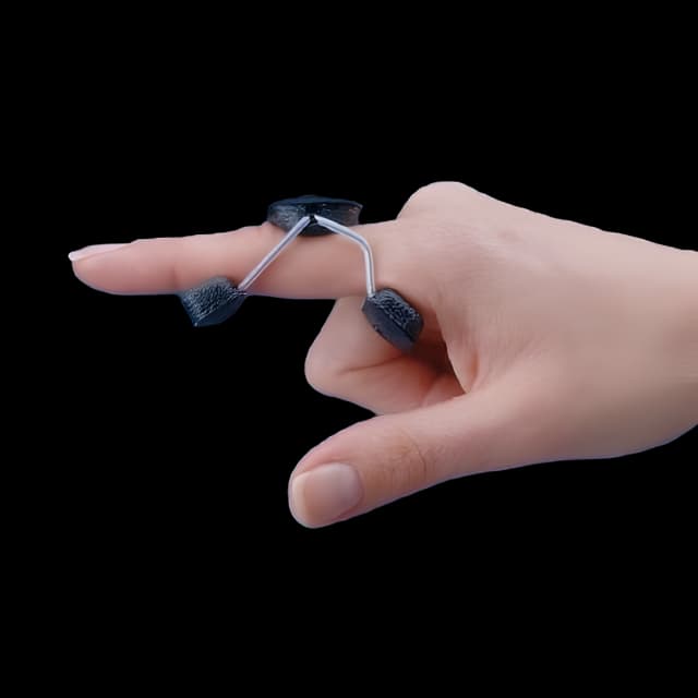 Rolyan Medium Extension Finger Splint - Adjustable & Washable