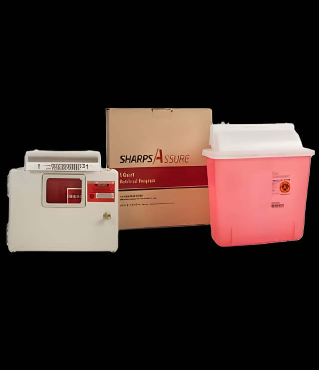 Sharps Assure 1.35 Gal Mailback Container Kit