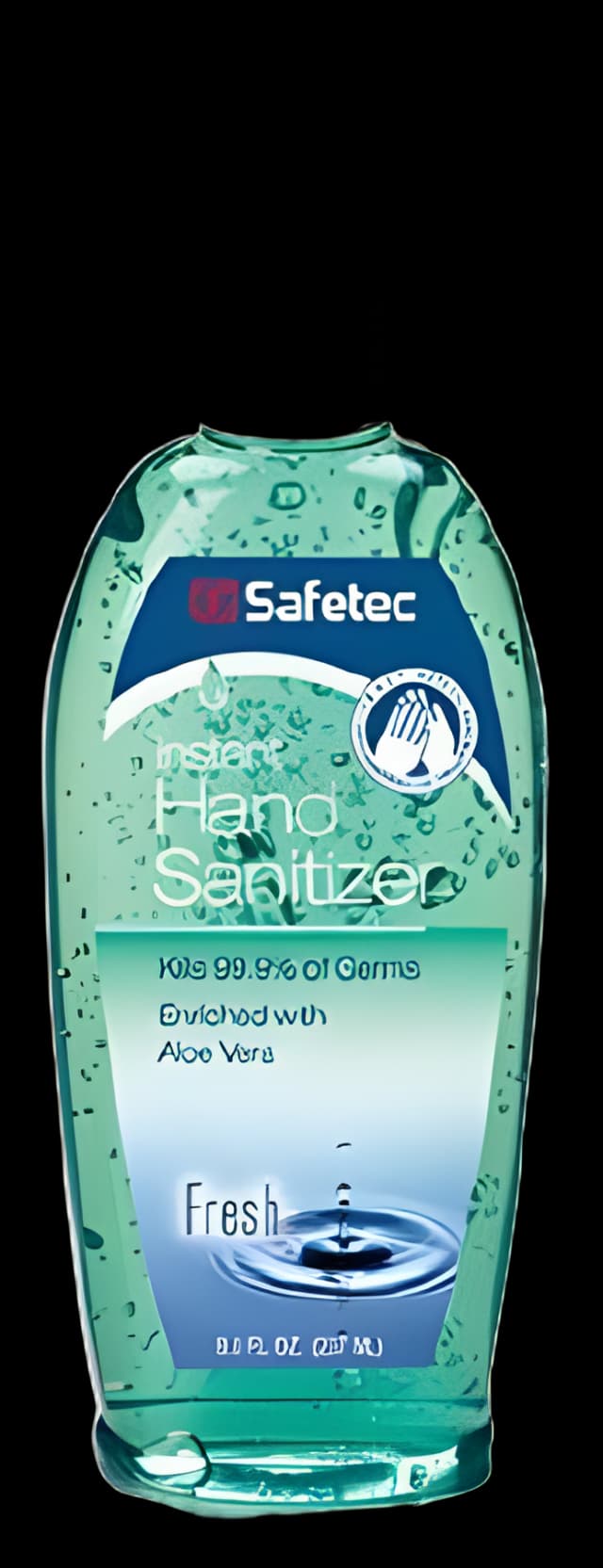 Hand Sanitizer Safetec® 8 oz. Ethyl Alcohol Gel Pump Bottle