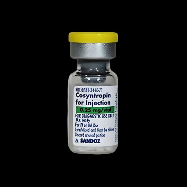 Cosyntropin 0.25 mg Injection Single-Dose Vial 1 mL - 1016390