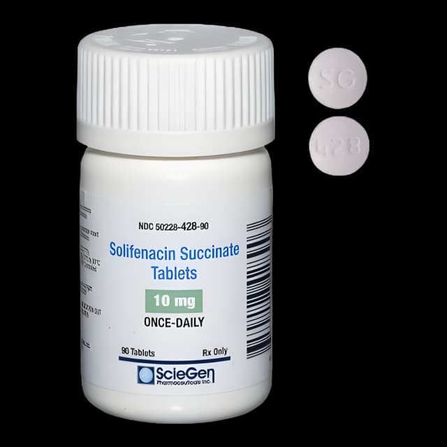 Buy Solifenacin Succinate 10mg Tablets | Sciegen Pharmaceuticals