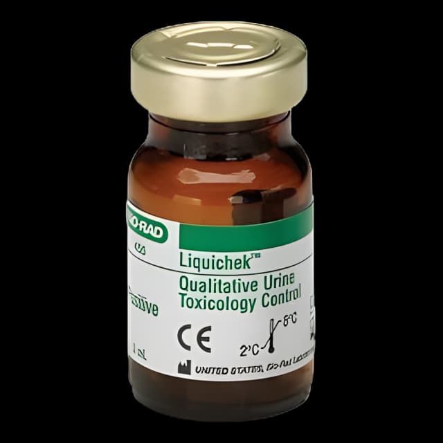 Urine Chemistry Control Liquichek™ Urine Toxicology Assays Positive Level 6 X 3 mL
