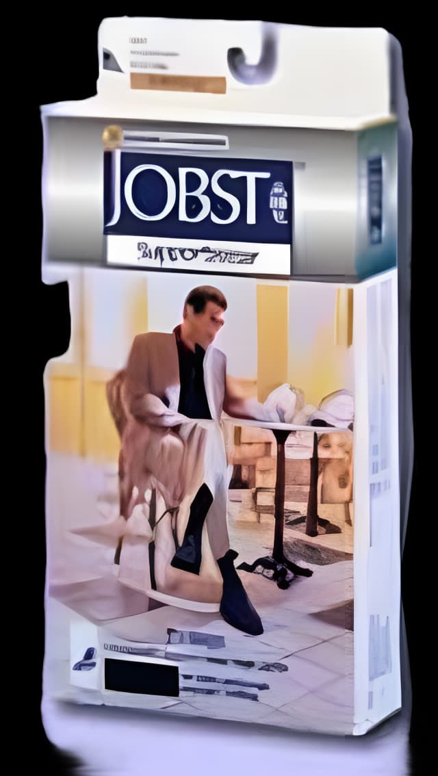 Compression Stocking JOBST® for Men Knee High X-Large Khaki Closed Toe - 115103