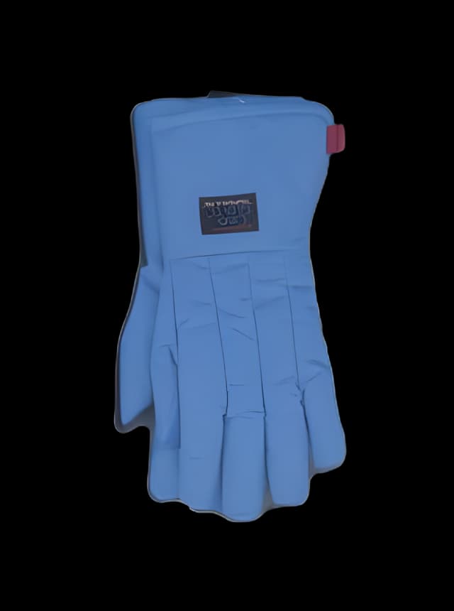 Cryogenic Glove Thermo Scientific™ Mid-Arm Medium Waterproof Material Blue 14 to 15 Inch Straight Cuff NonSterile