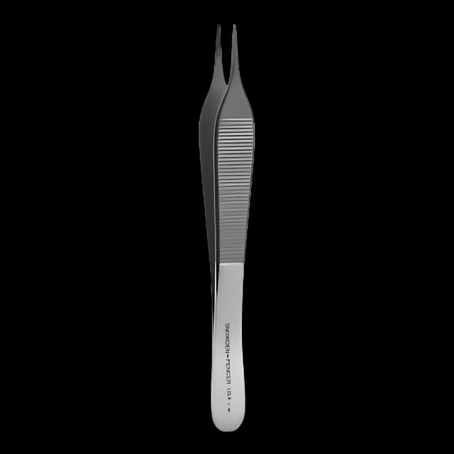 Tissue Forceps Snowden-Pencer™ Diamond-Points Adson 6 Inch Length Surgical Grade Stainless Steel NonSterile NonLocking Thumb Handle Straight Delicate, Smooth 7000 Jaw
