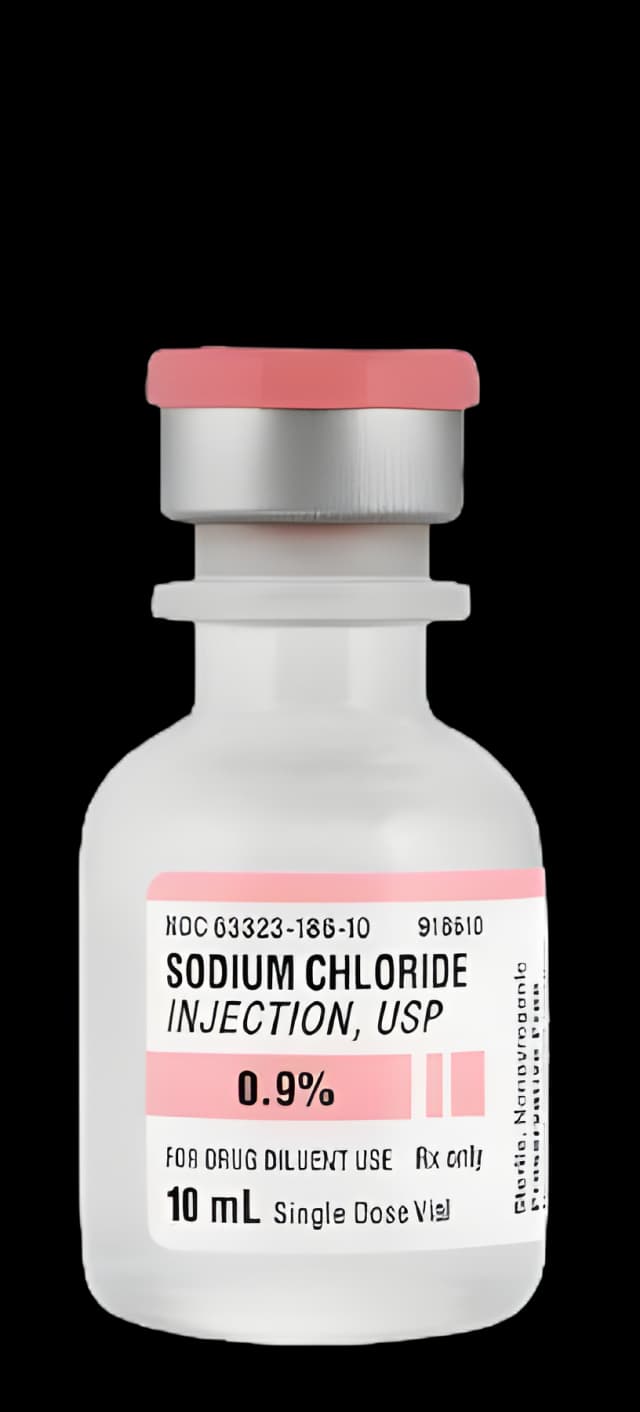 Preservative-Free Sodium Chloride 0.9% Injection Vial - Fresenius