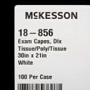 Exam Cape McKesson White Front / Back Opening Without Closure Unisex - 18-856