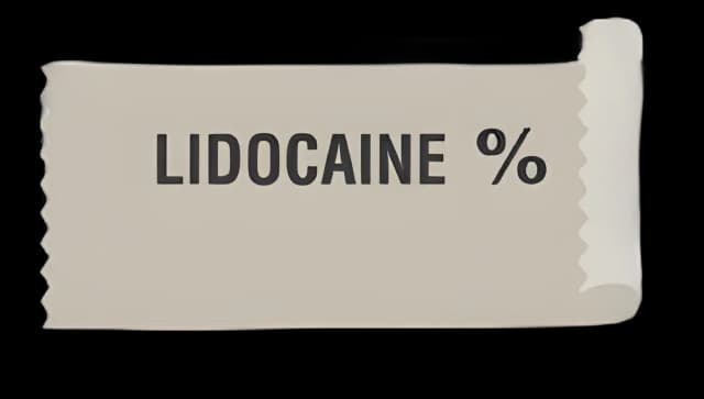 Drug Label UAL™ Anesthesia Label Lidocaine % Gray 1/2 X 1 Inch