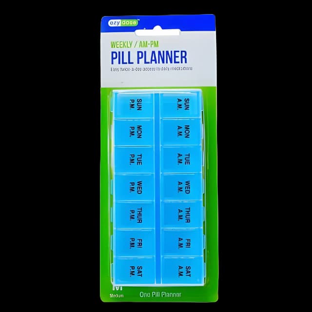 Pill Organizer Ezy Dose® Medium 7 Day 2 Dose