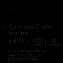 McKesson 0.5 mL Polystyrene Sample Cups - Lab Supplies