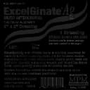 Silver Alginate Dressing ExcelGinate® AG 2 X 2 Inch Square Sterile