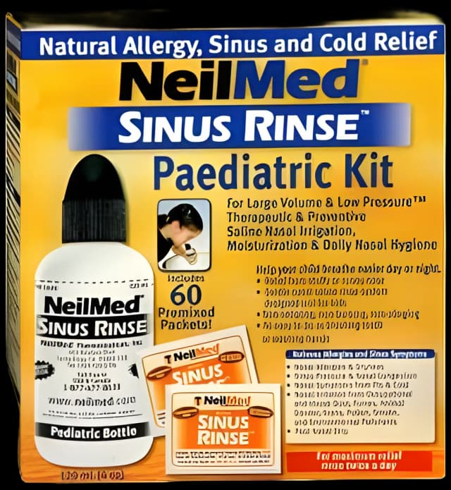 Pediatric Saline Nasal Rinse Kit Neilmed® Sinus Rinse™ Kids 60 Packets