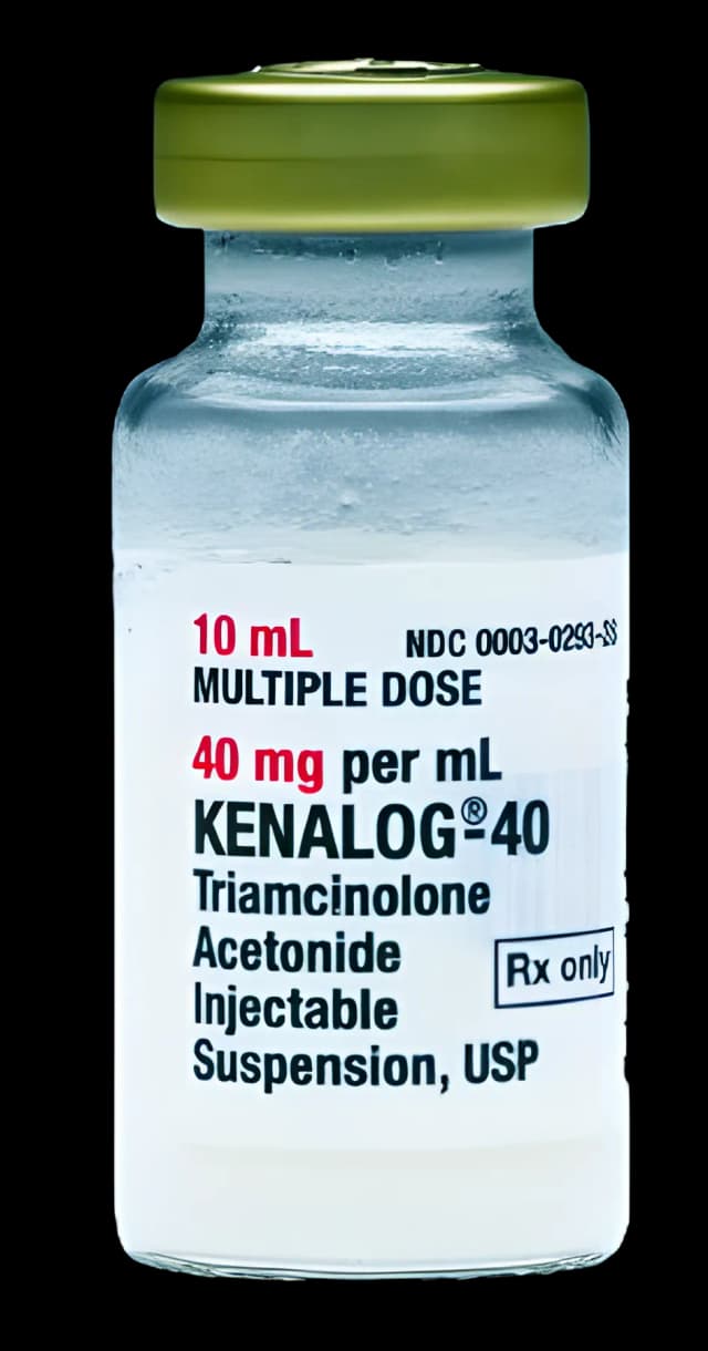 Kenalog®-40 Triamcinolone Acetonide 40 mg / mL Injection Multiple-Dose Vial 10 mL