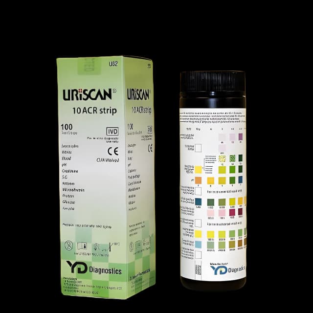 Uriscan Optima Urinalysis Reagent Strips - Biosys Labs