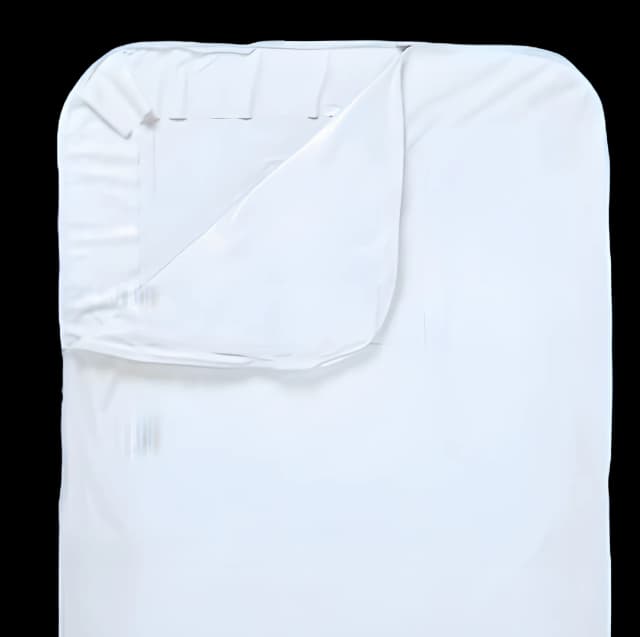 Post Mortem Bag 36 W X 90 L Inch One Size Fits Most Vinyl Zipper Closure, Wraparound