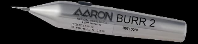 Bur Handle 1 mm Diameter Stainless Steel Round Tip