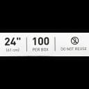 Bouffant Cap McKesson Blue Elastic Closure - 40181100