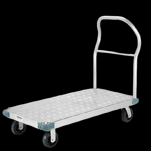 Aluminum Platform Truck for Medical Supplies - 2,000 lbs Capacity