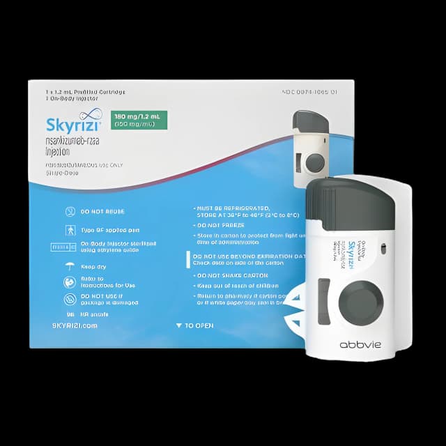 SKYRIZI® Risankizumab-rzaa 150 mg / mL Injection Single-Dose Prefilled Cartridge 1.2 mL