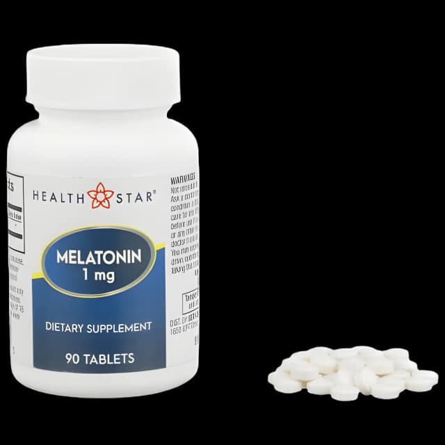 Natural Sleep Aid McKesson Brand 90 per Bottle Tablet 1 mg Strength