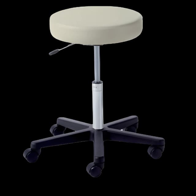 Air Lift Stool Ritter® 272 Value Series Backless Pneumatic Height Adjustment 5 Casters Charcoal