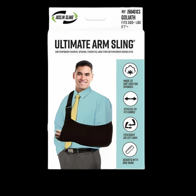 Arm Sling Ultimate Arm Sling® D-Ring / Hook and Loop Strap Closure Goliath - J50401CS