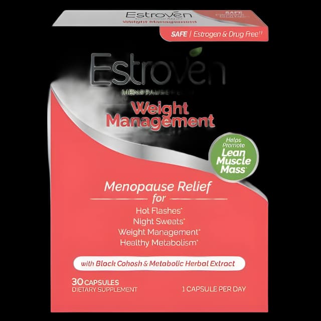 Estroven Menopause Relief - Black Cohosh & Soy Isoflavones