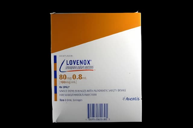 Lovenox® Enoxaparin Sodium, Preservative Free 80 mg / 0.8 mL Injection Prefilled Syringe 0.8 mL