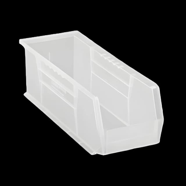 Uline® Medical Stackable Storage Bin 5x5.5x15"