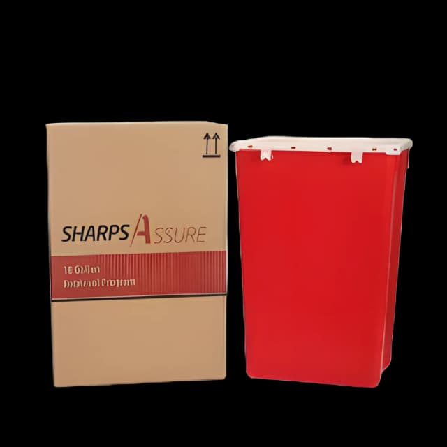 Sharps Assure 18 Gallon Mailback Sharps Container Kit