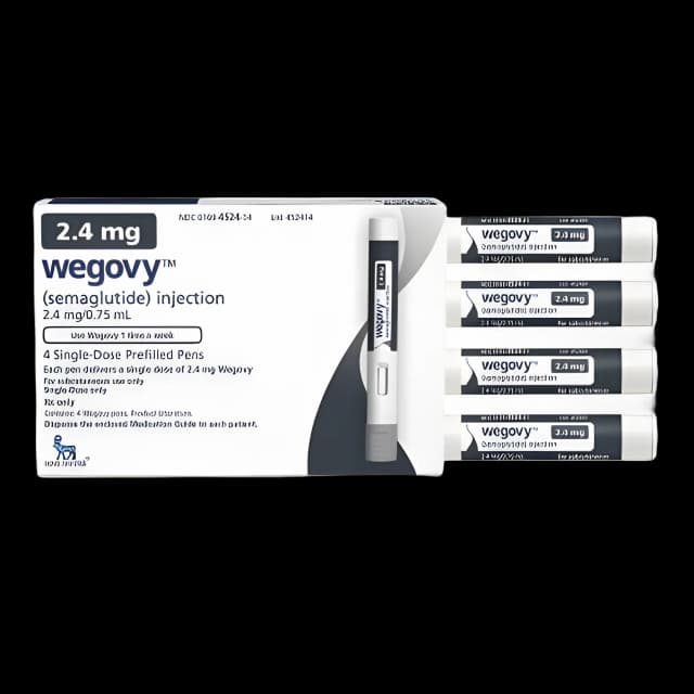 Wegovy® Semaglutide 2.4 mg / 0.75 mL Injection Prefilled Injection Pen 4 Pens