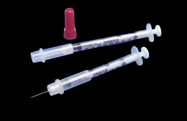 Safety Insulin Syringe with Needle Monoject™ 1 mL 5/16 Inch 30 Gauge Sliding Safety Needle Regular Wall