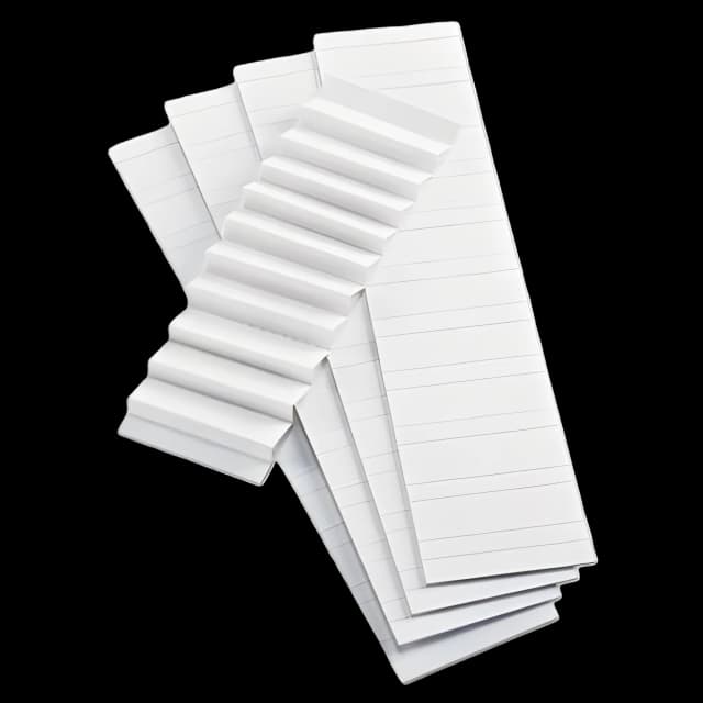 Blank Inserts For Hanging File Folders, Compatible with 42 Series Tabs, 1/5-Cut, White, 2" Wide, 100/Pack