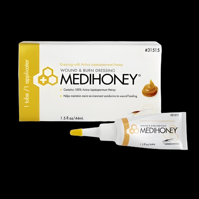 Honey Wound and Burn Dressing MEDIHONEY 1.5 oz. Paste NonSterile Honey Wound and Burn Dressing MEDIHONEY 1.5 oz. Paste NonSterile