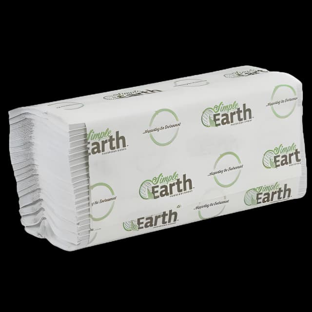 Eco-Friendly C-Fold Paper Towels by Simple Earth - 12x19"